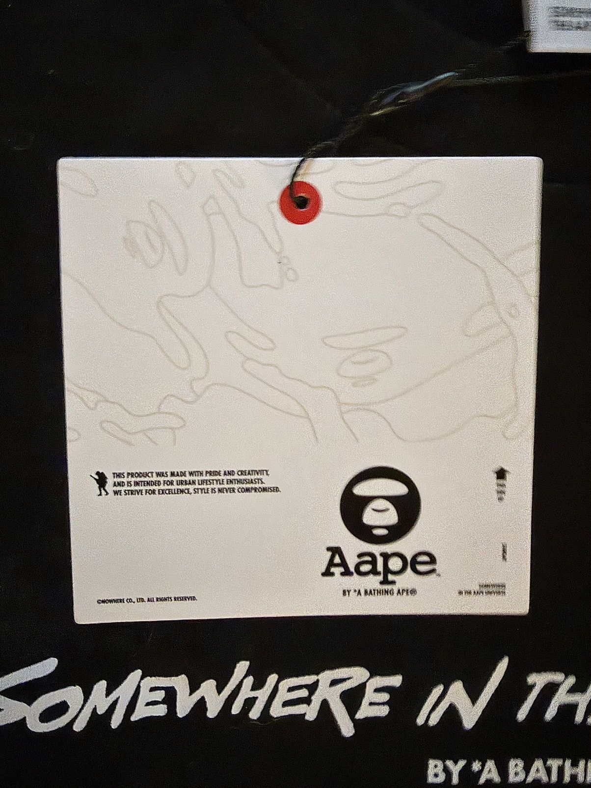 Aape Somewhere in the AAPE Universe Tee Size US XL / EU 56 / 4 - 5 Thumbnail