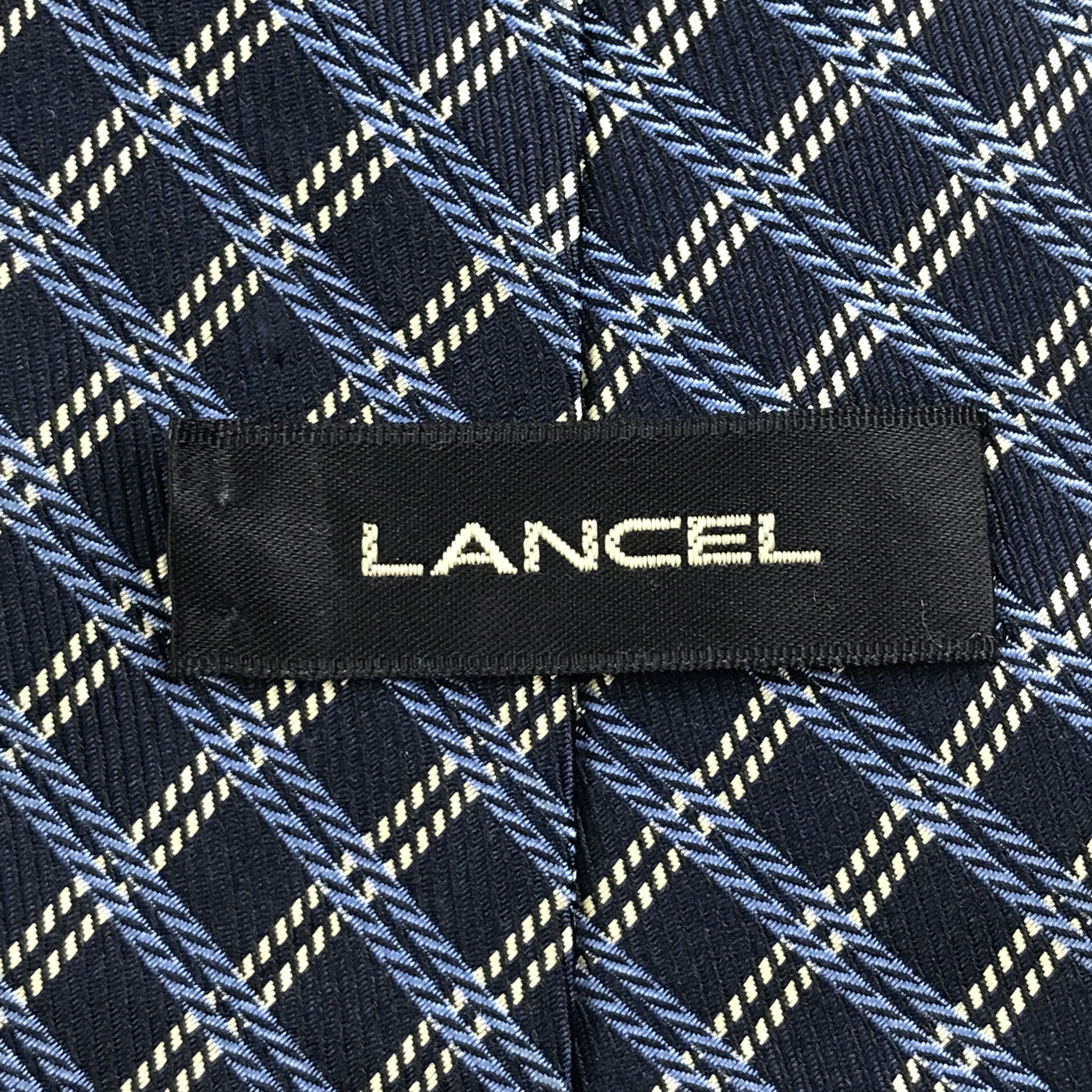 Designer × Lancel × Vintage Vintage Lancel Silk Necktie Size ONE SIZE - 8 Thumbnail