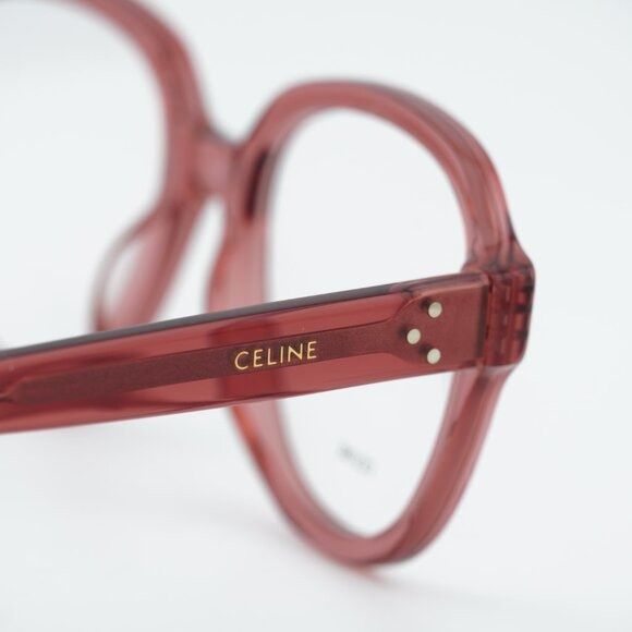 Celine Celine CL50107I 074 Eyeglasses Rose 54mm Geometric Size ONE SIZE - 9 Thumbnail