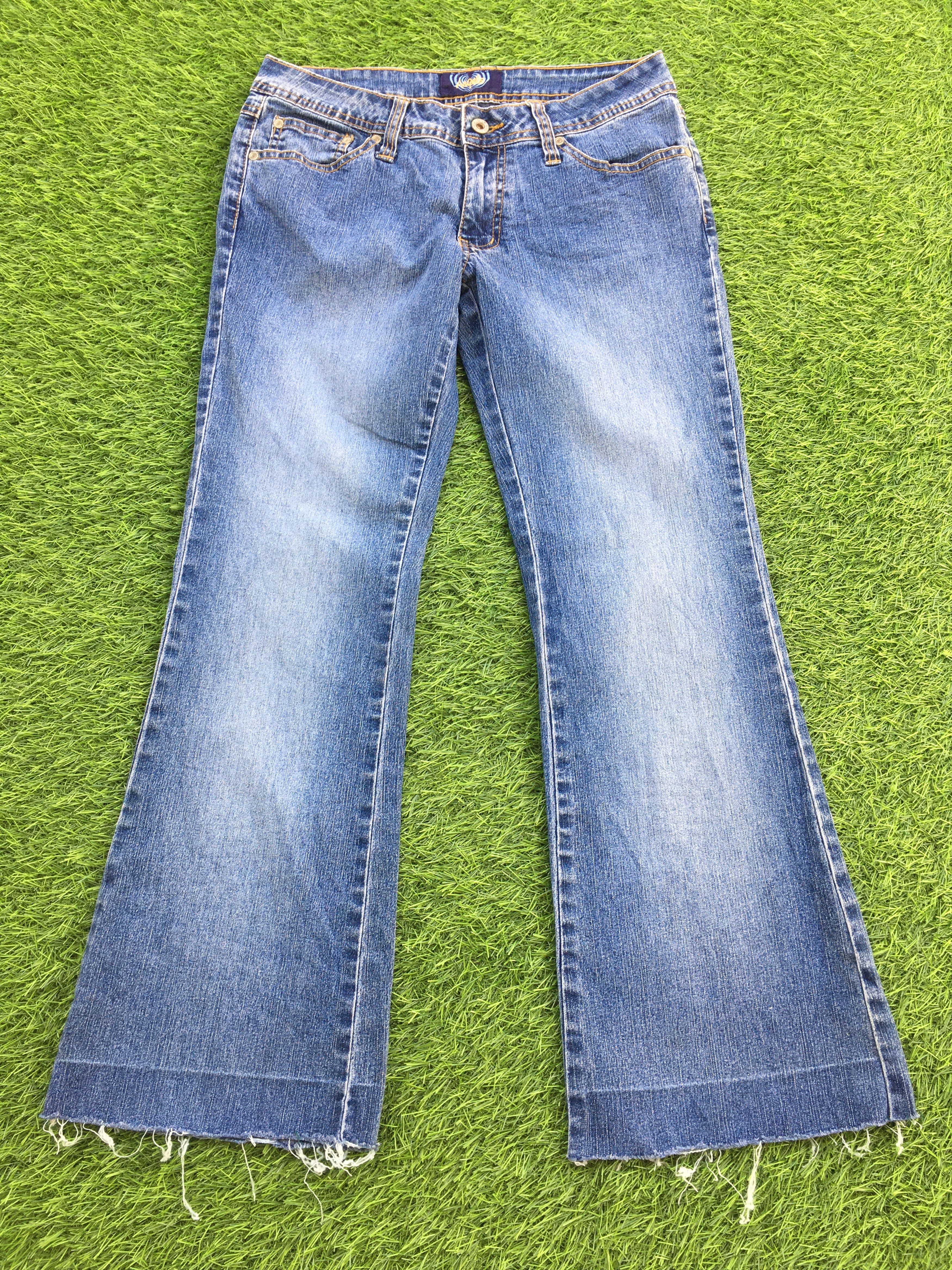 Designer × Jean Distressed Bootcut Stretch Jeans D-941 Size 26" / US 2 / IT 38 - 1 Thumbnail