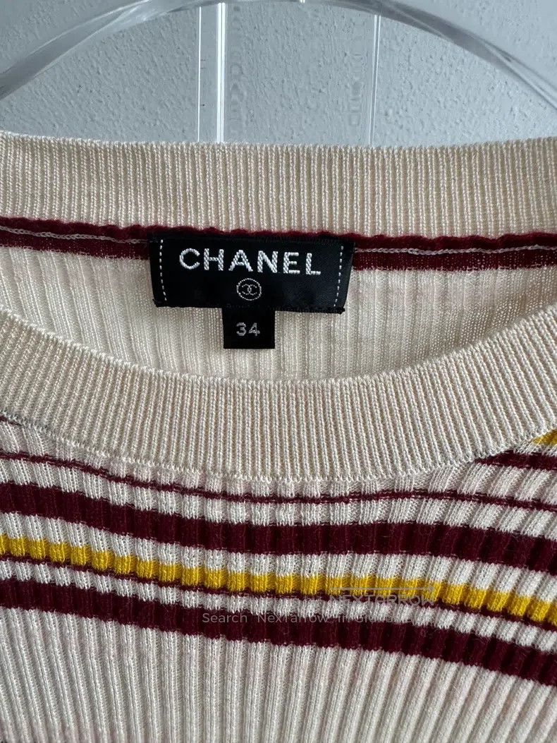 Chanel Chanel 18B striped knitwear Size XXS / US 00 / IT 34 - 4 Thumbnail