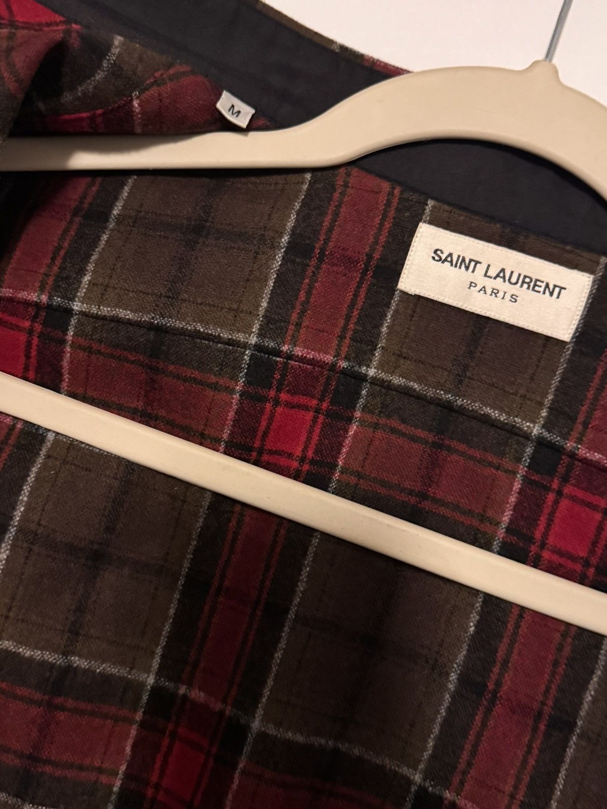 Saint Laurent Paris Saint Laurent Paris 2013 FW flannel Hedi Slimane Size US XS / EU 42 / 0 - 5 Thumbnail