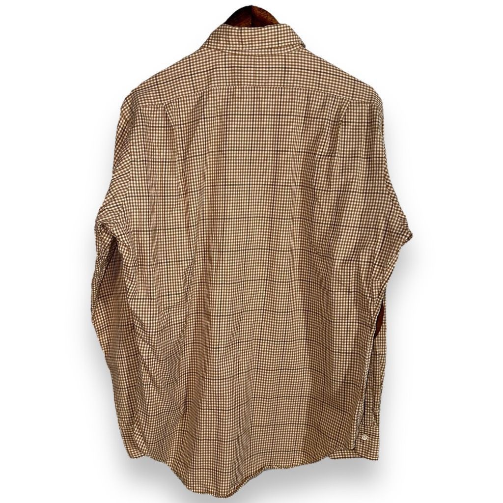 Polo Ralph Lauren 90s Polo Ralph Lauren Flannel Suede Patch Shooting Bradford Shirt M Size US M / EU 48-50 / 2 - 11 Thumbnail