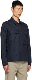 C.P. Company o1y1224 Logo Jacket in Navy Blue Size US XS / EU 42 / 0 - 2 Thumbnail