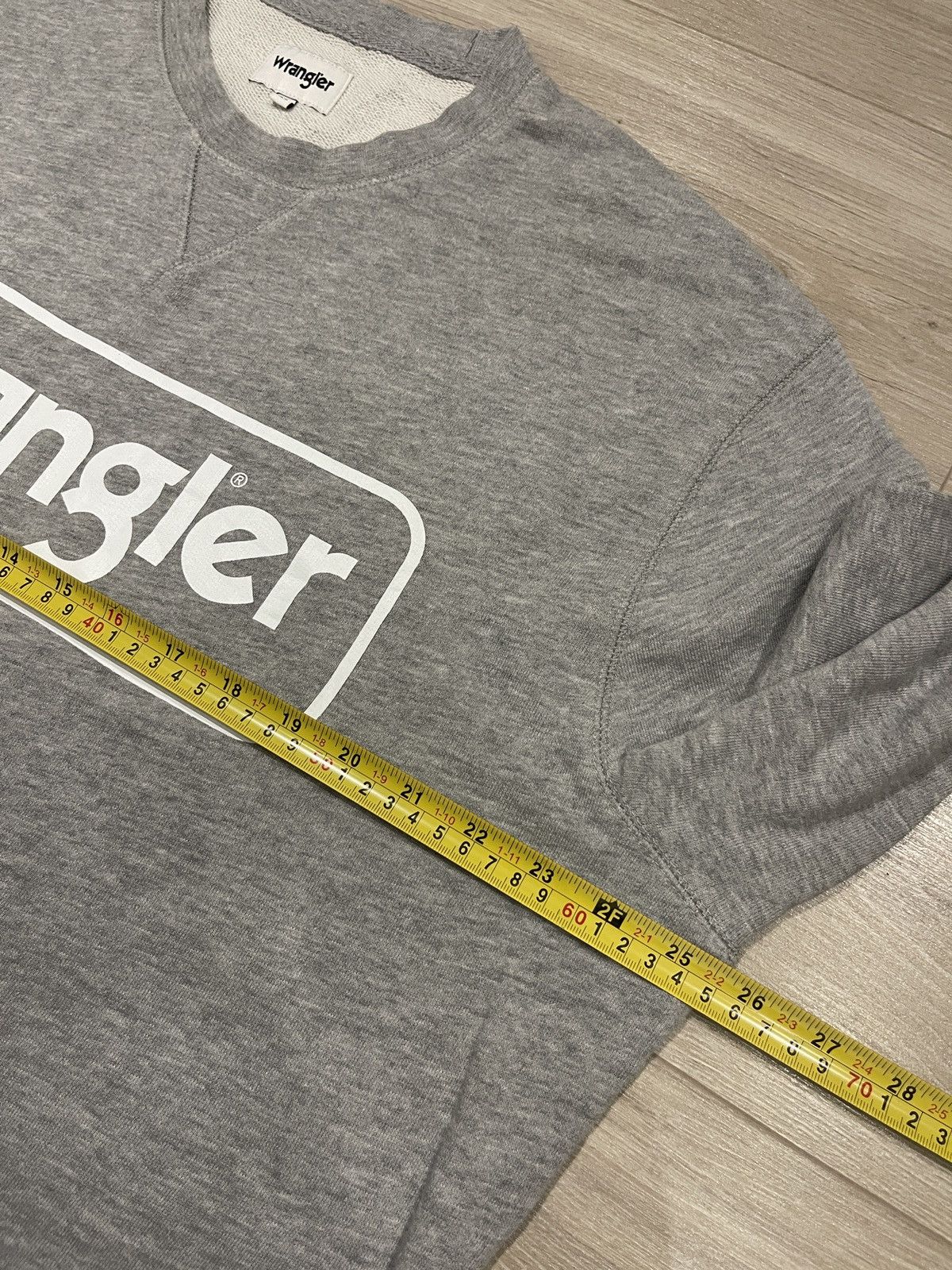 Wrangler Wrangler sweatshirt big logo sweater XL Size US XL / EU 56 / 4 - 15 Thumbnail