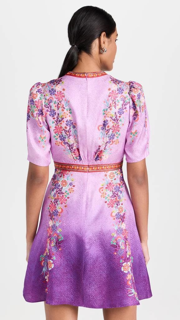 Other o1s22i1n0924 Silk Mini Dress in Purple Size XS / US 0-2 / IT 36-38 - 2 Thumbnail