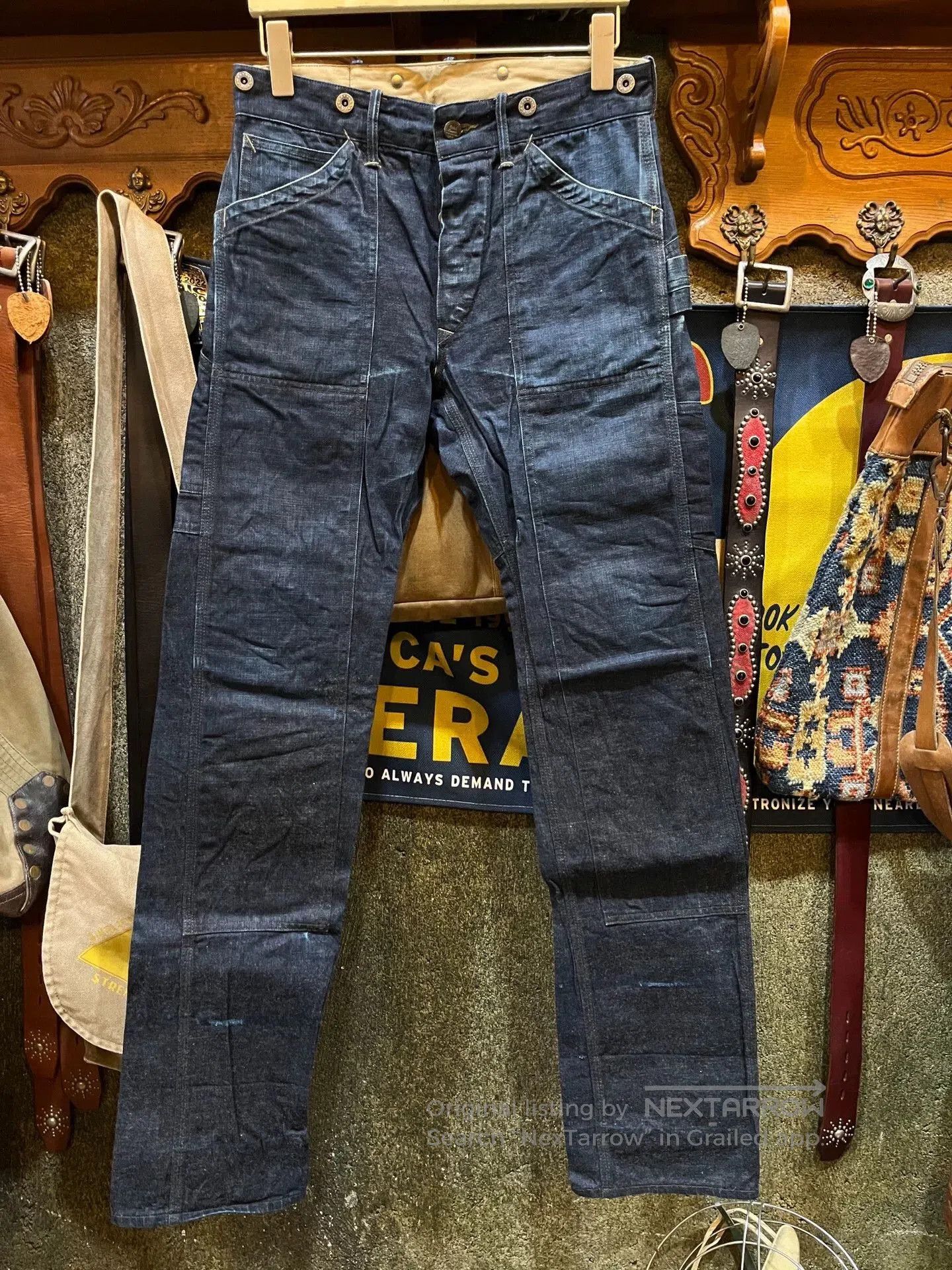RRL Ralph Lauren RRL Blue Vintage Work Pants Ralph Lauren. Size US 28 / EU 44 - 1 Thumbnail
