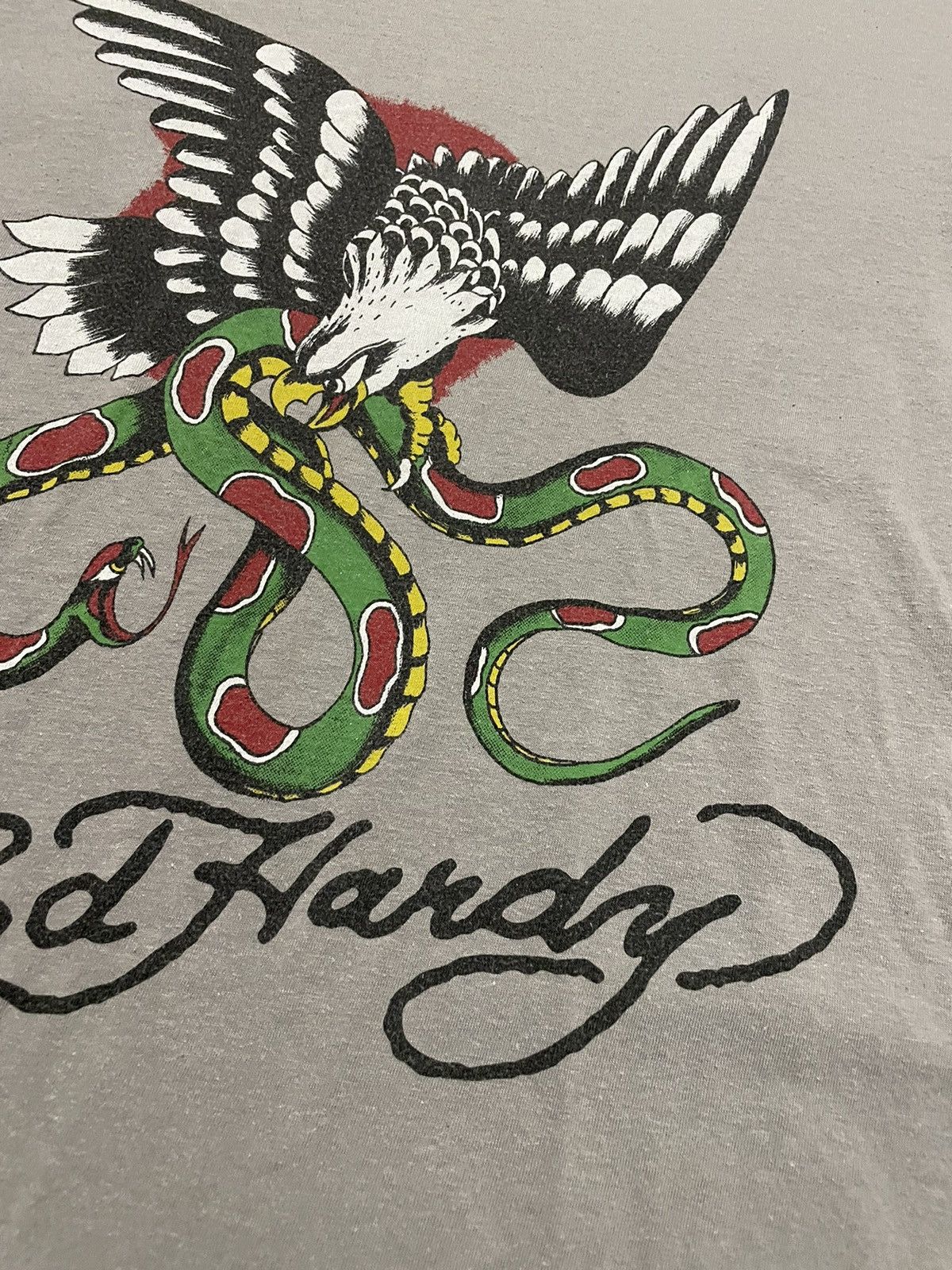 Christian Audigier × Ed Hardy × Vintage Vintage Ed Hardy T-Shirt Y2K Size US M / EU 48-50 / 2 - 4 Thumbnail