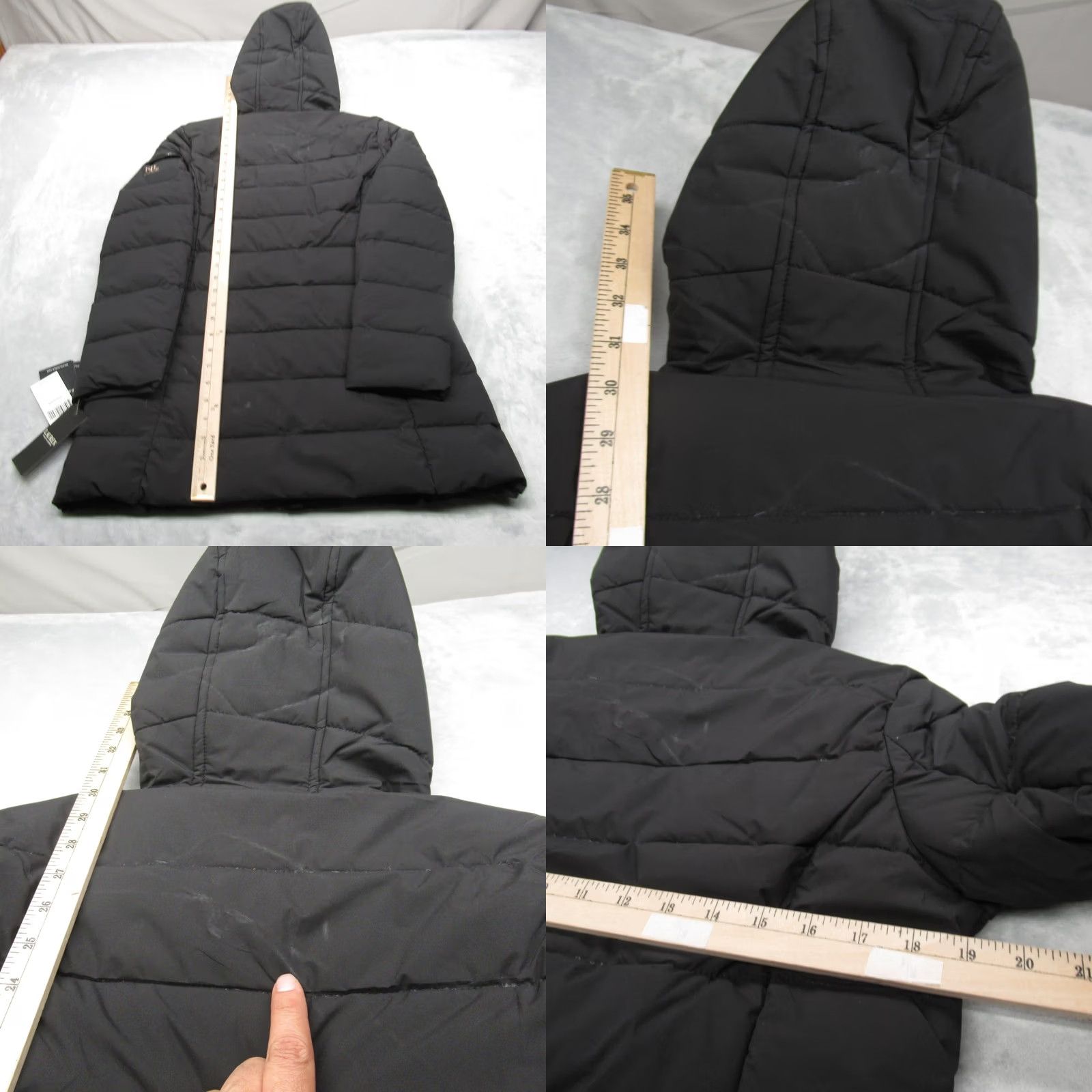 Ralph Lauren Lauren Ralph Lauren Down Jacket Womens Medium Black Packable Lightweight NWD Size M / US 6-8 / IT 42-44 - 9 Thumbnail