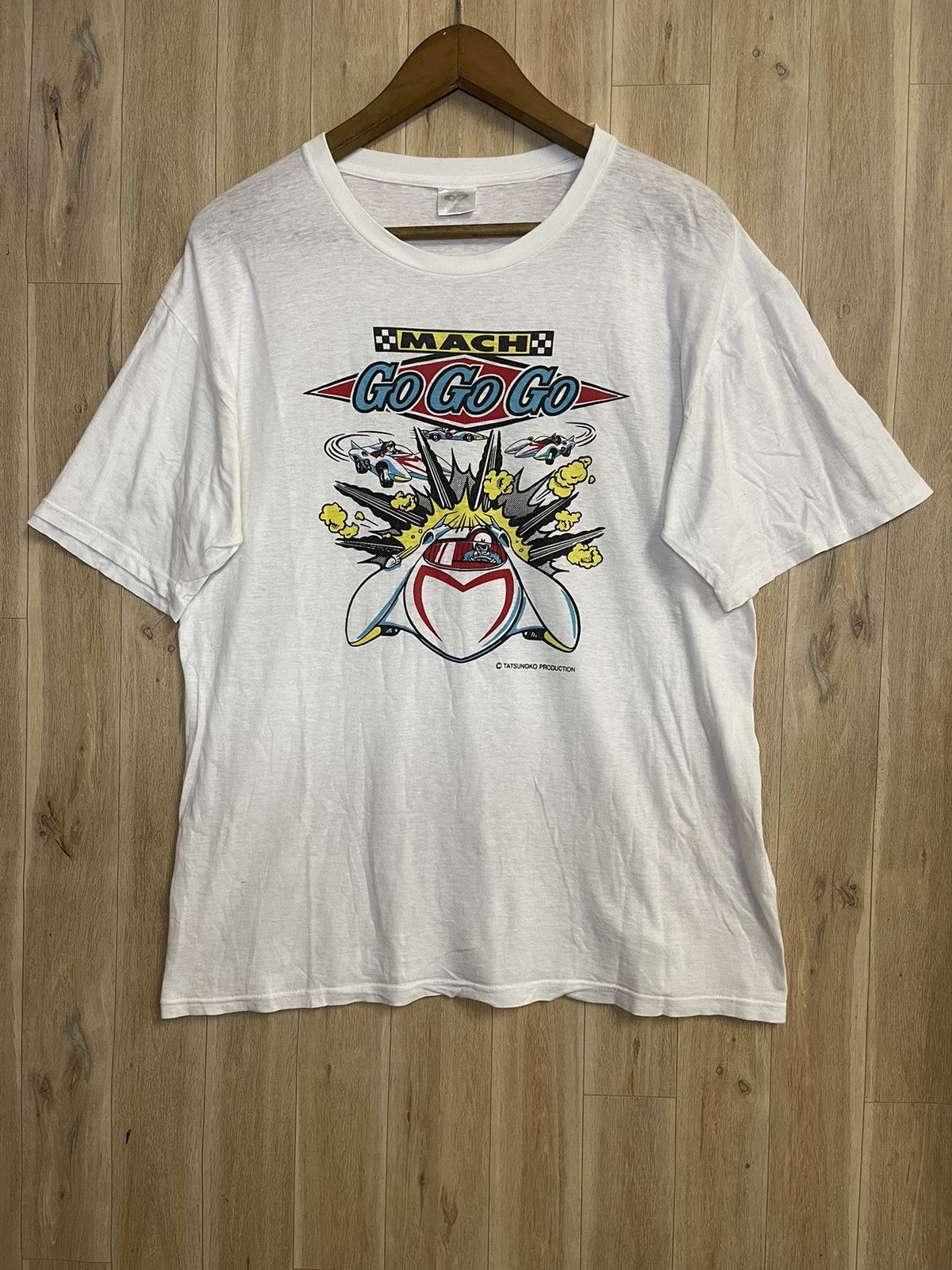 Vintage Vintage 80’s Speed Racer Anime T Shirt L Akira Evangelion Size US L / EU 52-54 / 3 - 1 Thumbnail