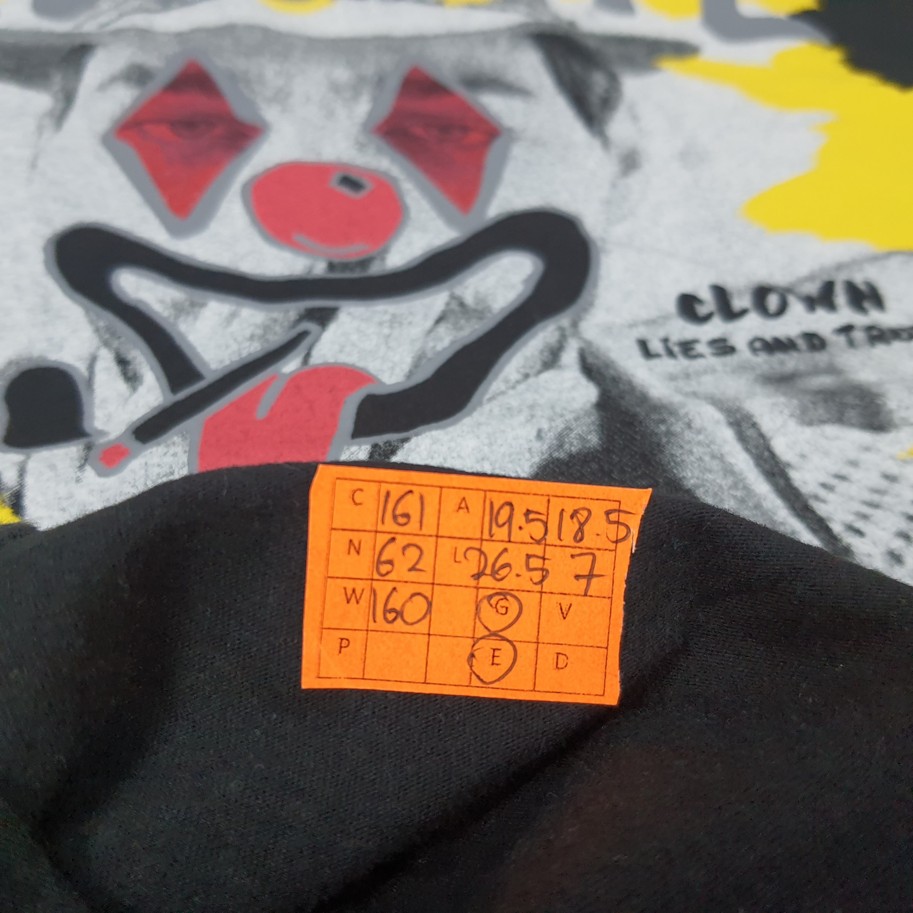 Japanese Brand Vintage PPFM Clown Favorite The Person V Neck Photo Tee Size US M / EU 48-50 / 2 - 8 Thumbnail