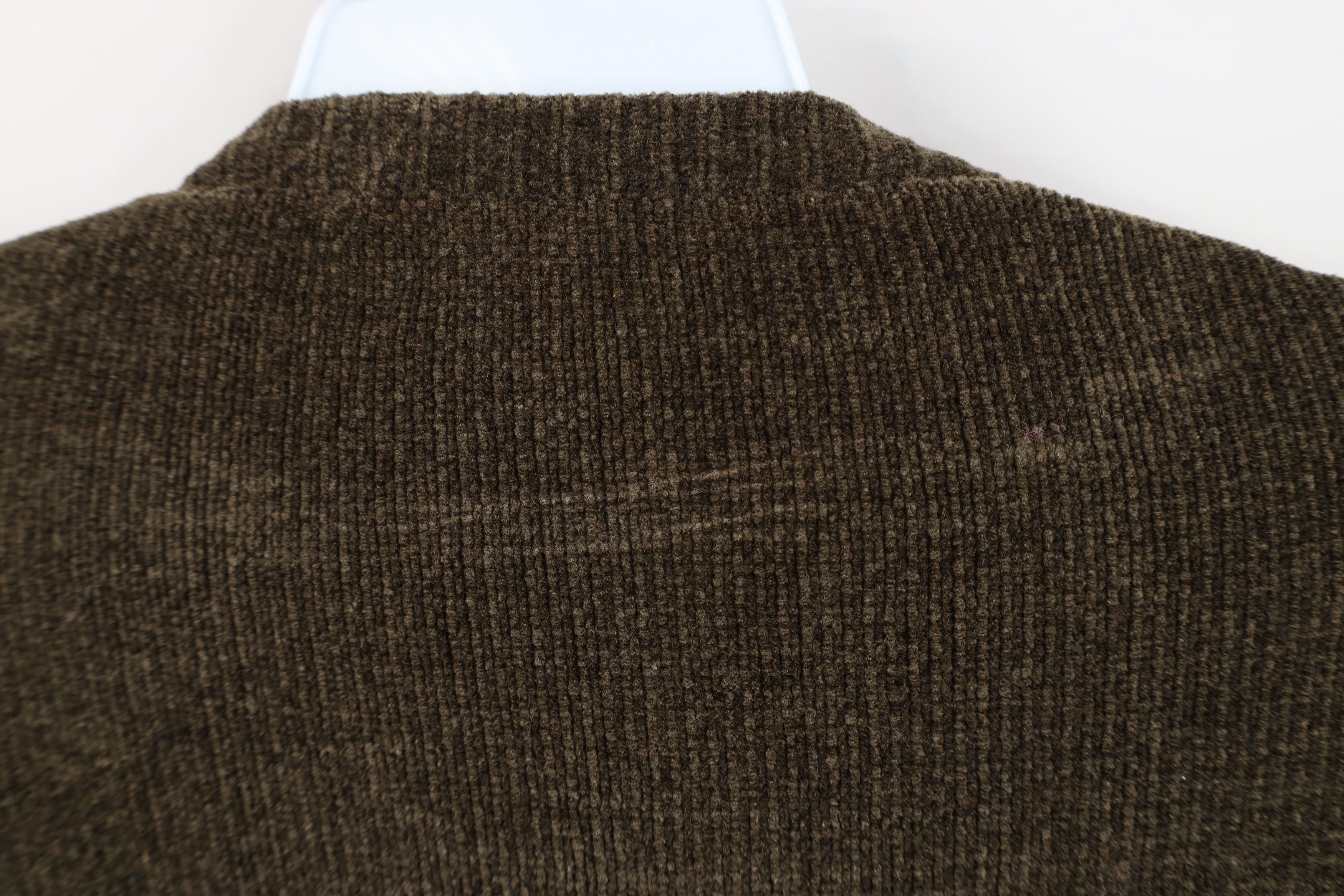 Vintage Vintage 90s Streetwear Ribbed Fleece Crewneck Sweater Size US XXL / EU 58 / 5 - 8 Thumbnail