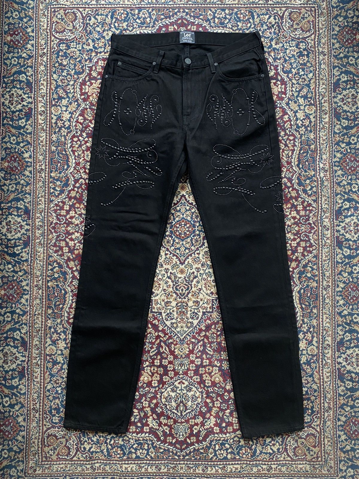 Stefan Cooke Stefan Cooke Lee studded / embellished jeans | Grailed