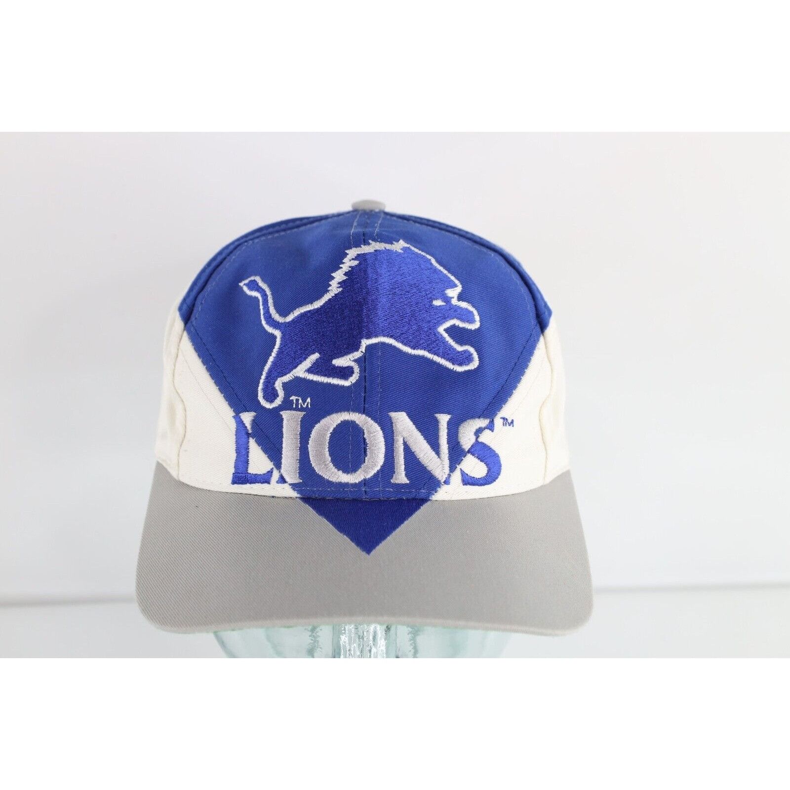 Vintage 90s Detroit Lions Football Big Logo Hat