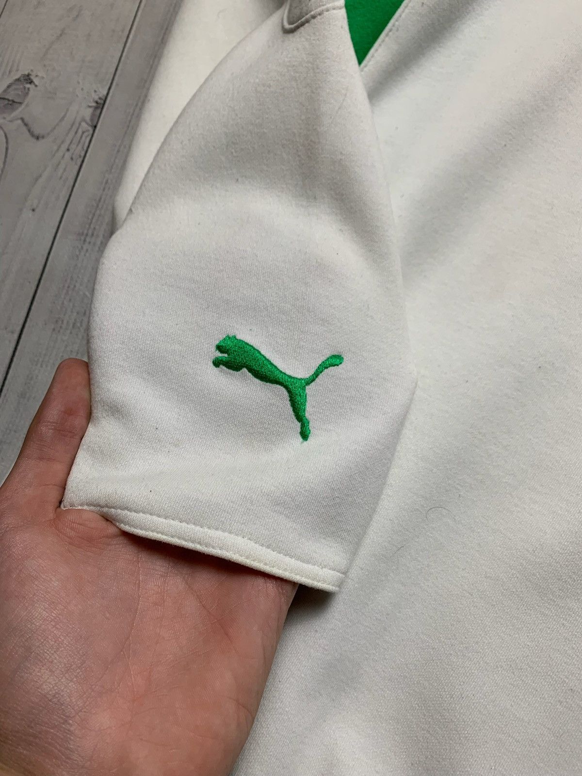 Vintage Vintage marocco soccer sweatshirt logo white Size US XL / EU 56 / 4 - 5 Thumbnail