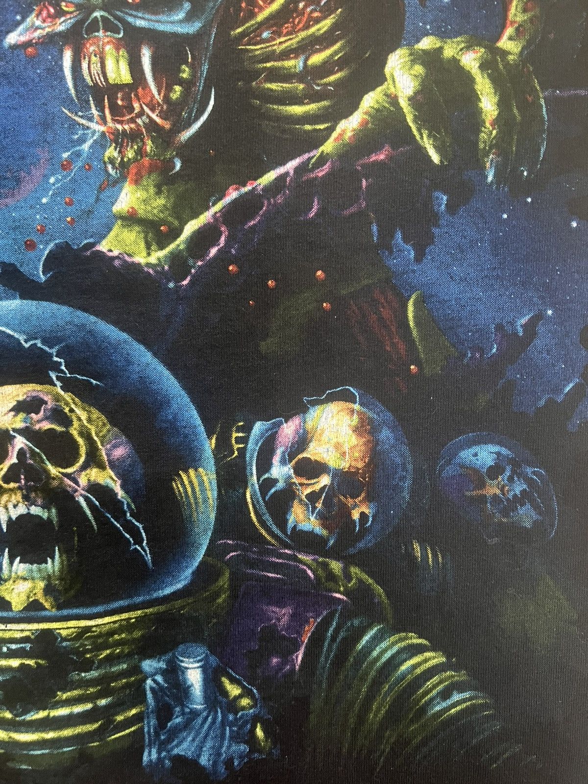 Band Tees Vintage Iron Maiden The Final Frontier World Tour 2011 Size US M / EU 48-50 / 2 - 4 Thumbnail