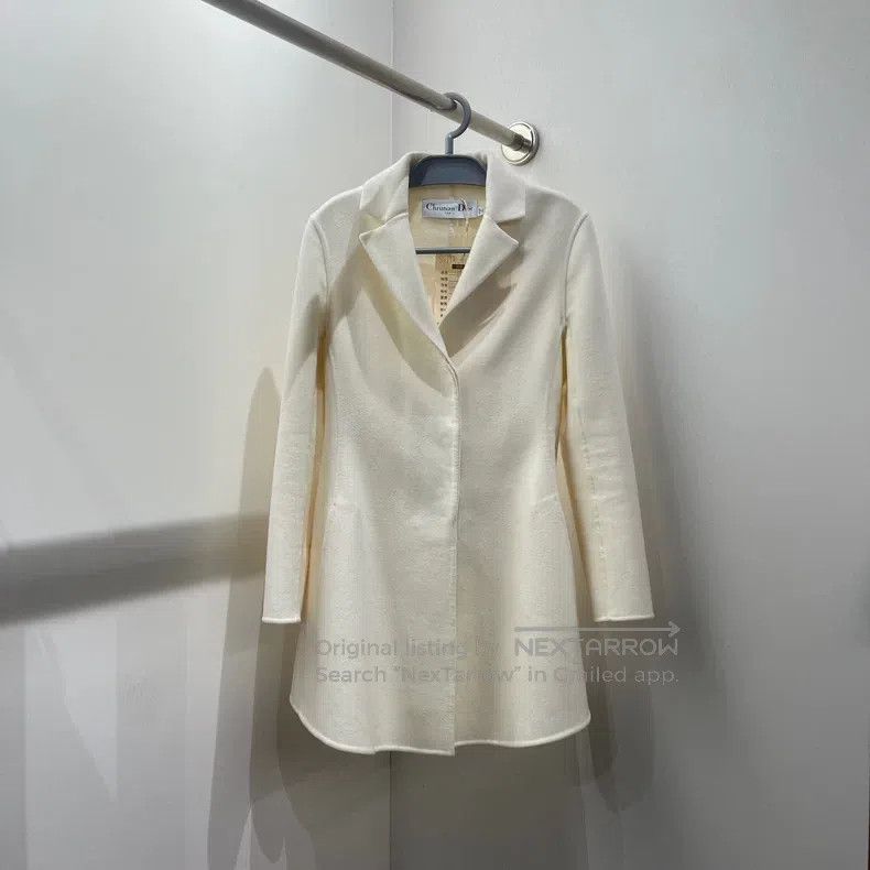 Dior Beige cashmere coat