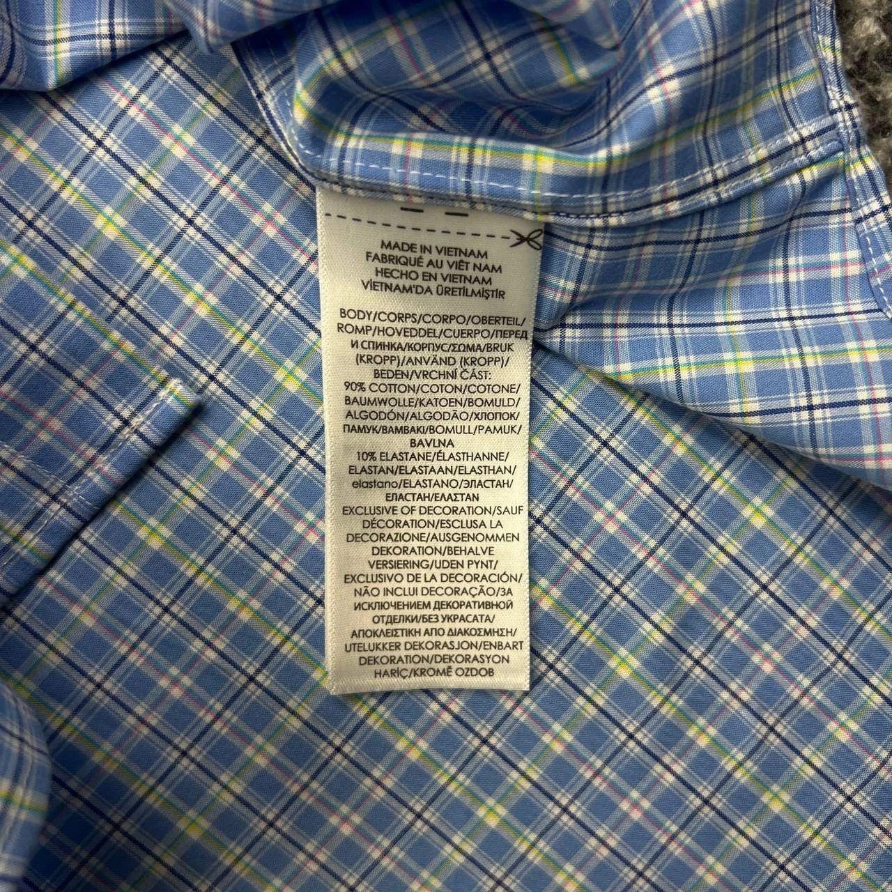 Polo Ralph Lauren Polo Ralph Lauren Button Up Shirt Men 17 1/2 Plaid XL Size US XL / EU 56 / 4 - 7 Thumbnail