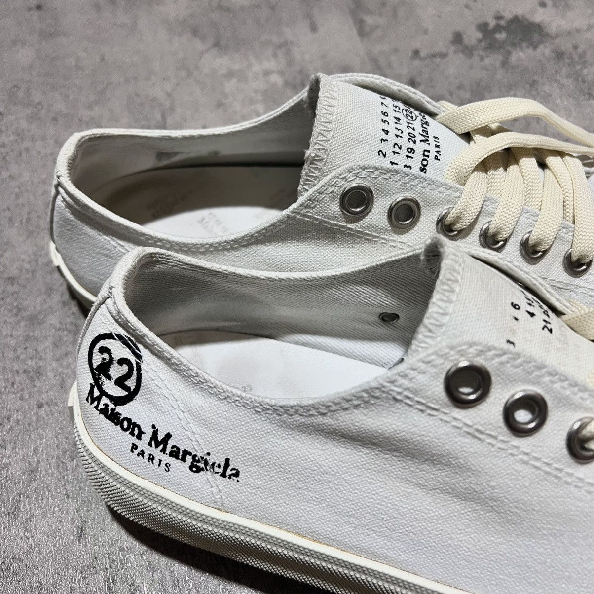 Maison Margiela Maison Margiela Tabi Canvas Sneakers Size US 6.5 / EU 39-40 - 7 Thumbnail