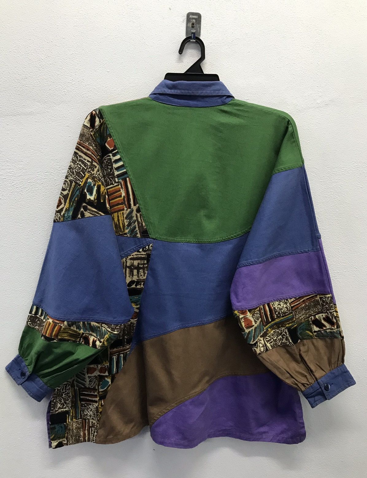 Japanese Brand × Vintage Vintage Japanese Brand Long Sleeve Shirt Button Up Size US XL / EU 56 / 4 - 2 Thumbnail