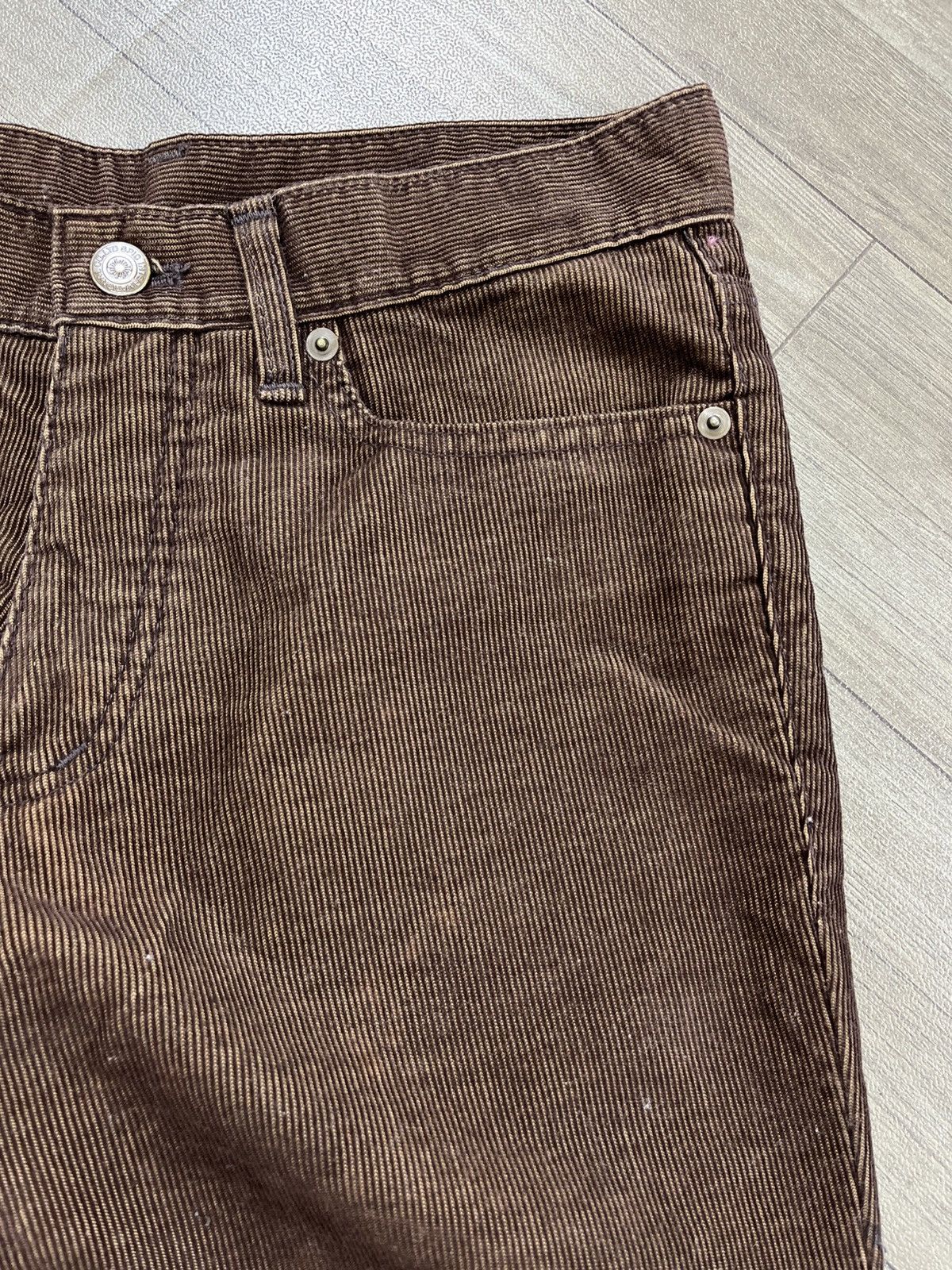 Tornado Mart 2000s Tornado Mart Japan Corduroy Flared Jeans Lgb Style Y2K Size US 27 - 6 Thumbnail