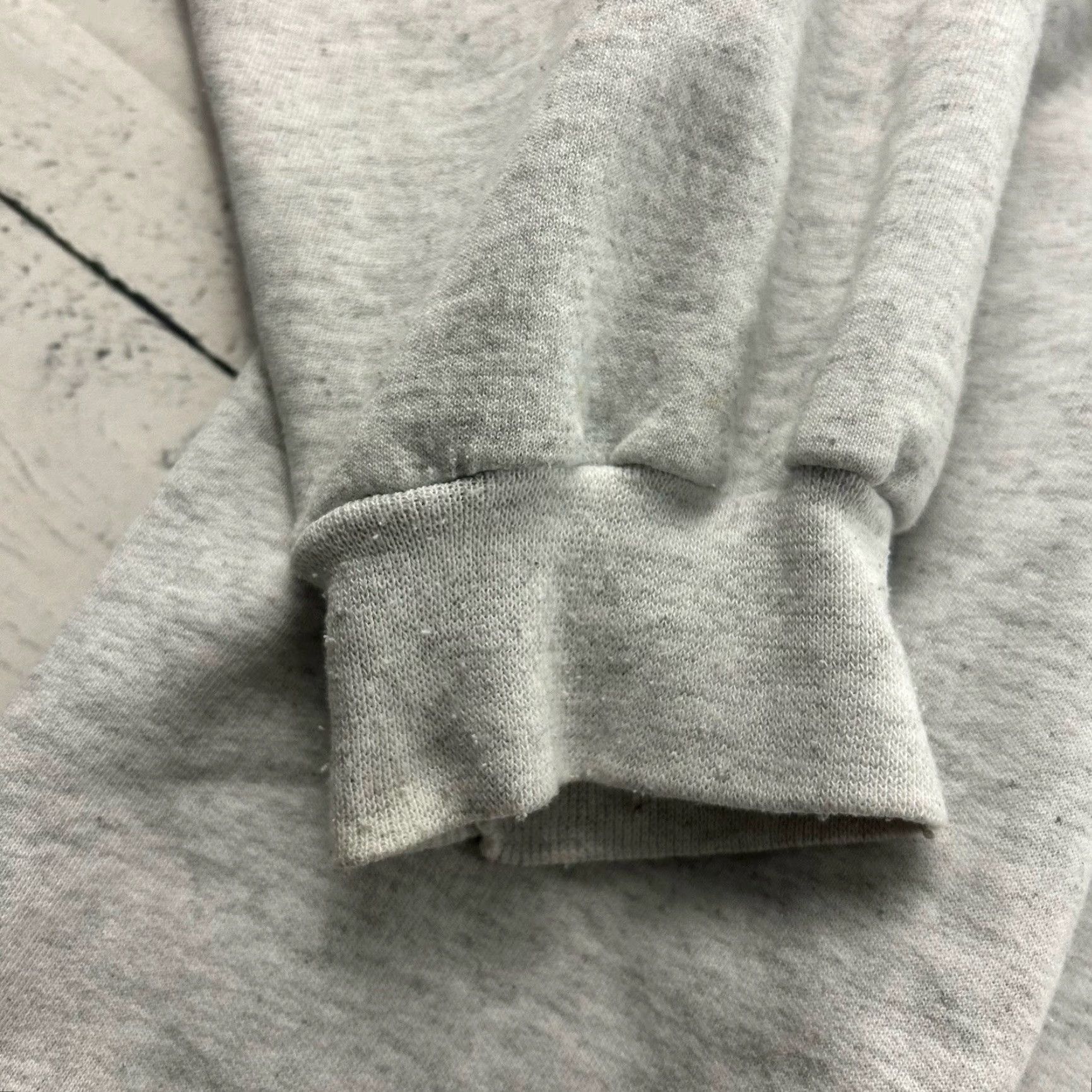 Hanes VINTAGE Hanes Liberty Hurricanes Pullover Crewneck Sweatshirt Men XL Gray Size US XXL / EU 58 / 5 - 2 Thumbnail