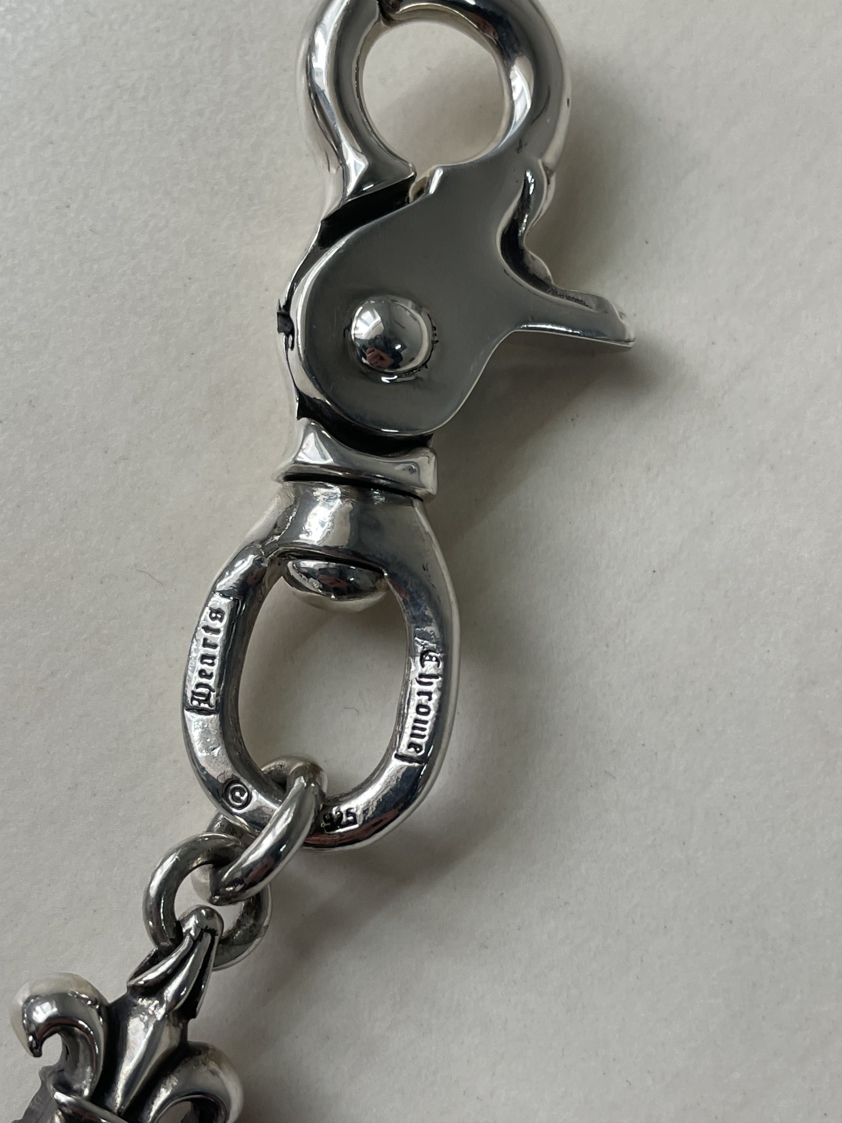 Chrome Hearts Chrome Hearts Silver BS Fleur De Lis Wallet Chain Size ONE SIZE - 10 Thumbnail