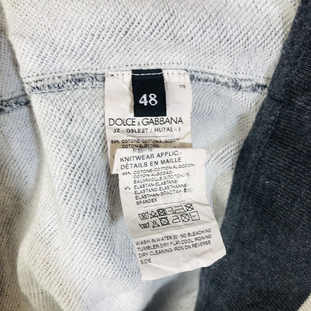 Dolce & Gabbana DOLCE AND GABBANA KNITWEAR CROWN LOGO HOODIE Size US M / EU 48-50 / 2 - 9 Thumbnail