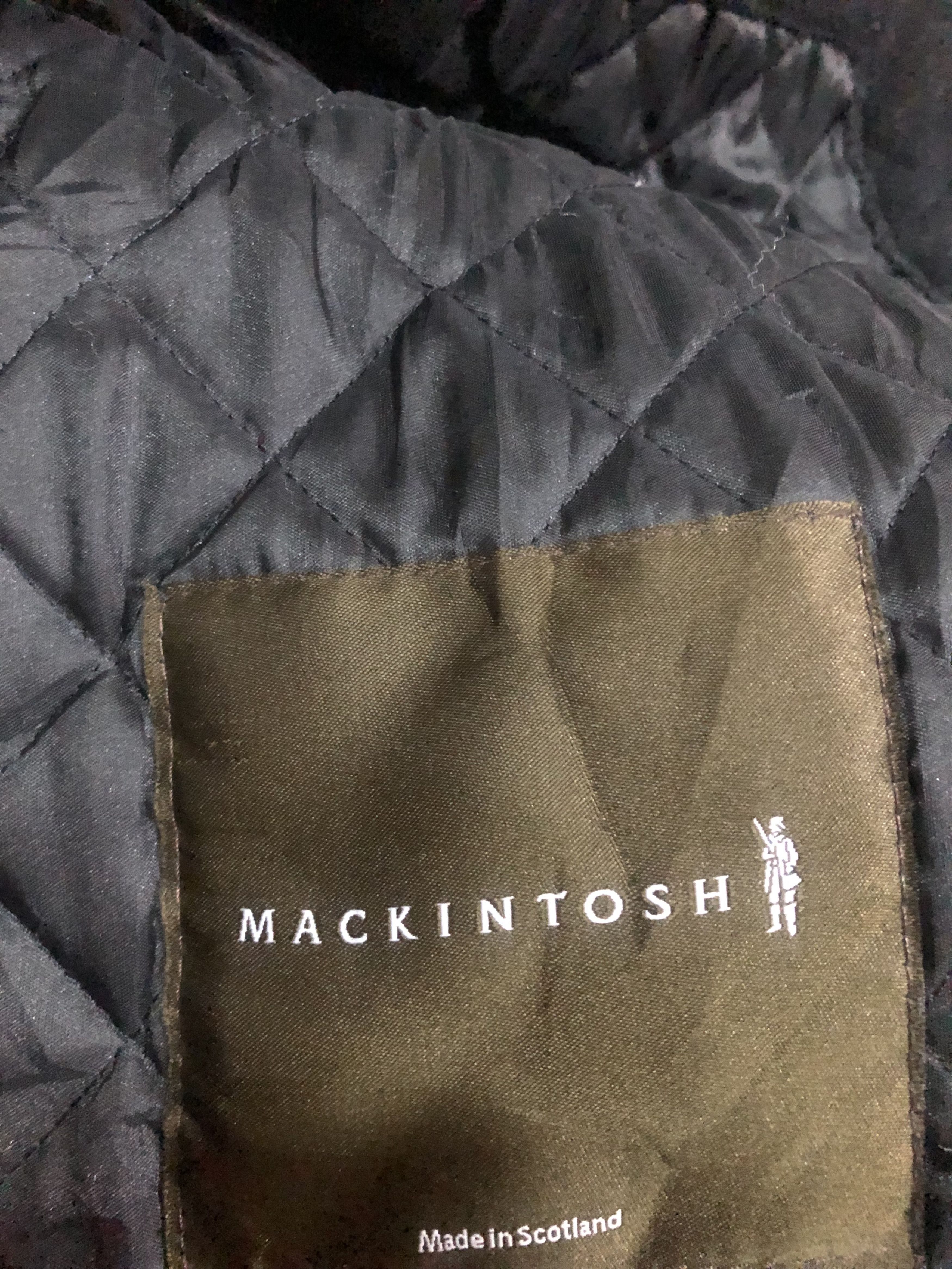 Mackintosh Mackintosh Made in Scotland Wool Quilted Jacket Size US S / EU 44-46 / 1 - 3 Thumbnail