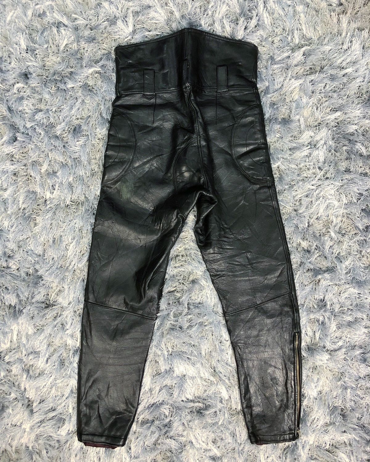 Japanese Brand Rare Vintage Nankai Japan Genuine Leather Motorcycle Pants Size US 29 - 9 Thumbnail