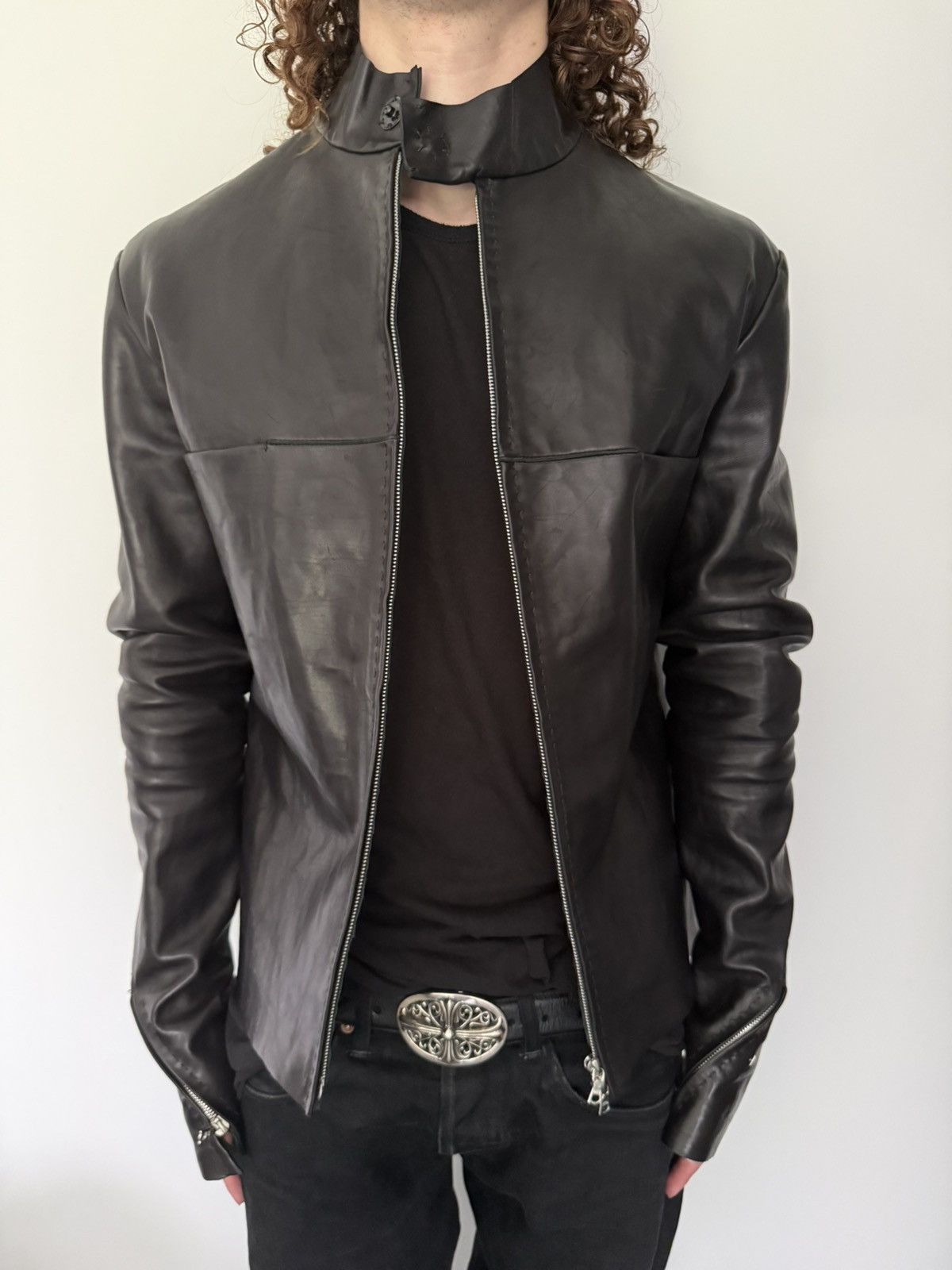 Ma+ Ma+ Horse Leather Biker Jacket Size US L / EU 52-54 / 3 - 9 Thumbnail