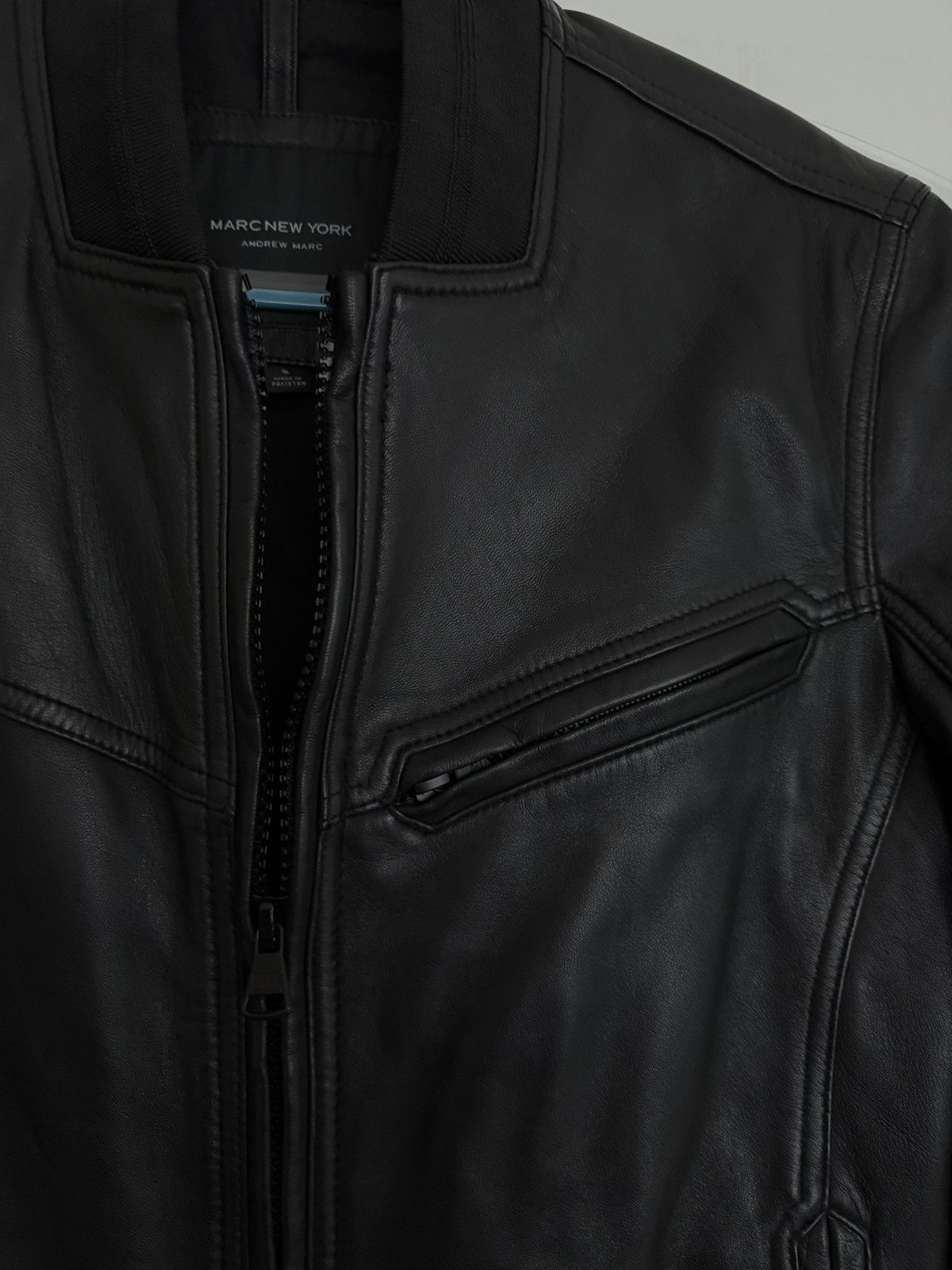Andrew Marc Marc New York Leather Jacket Size US S / EU 44-46 / 1 - 2 Thumbnail