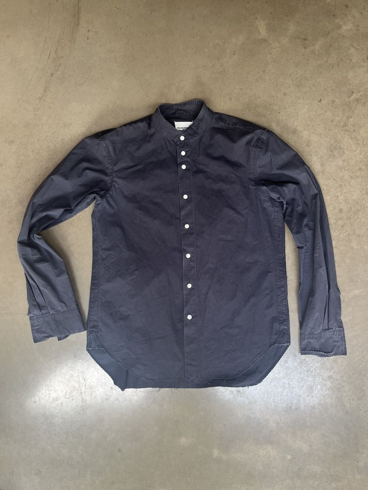 Takahiromiyashita The Soloist. stand up collar shirt Size 48R - 1 Thumbnail