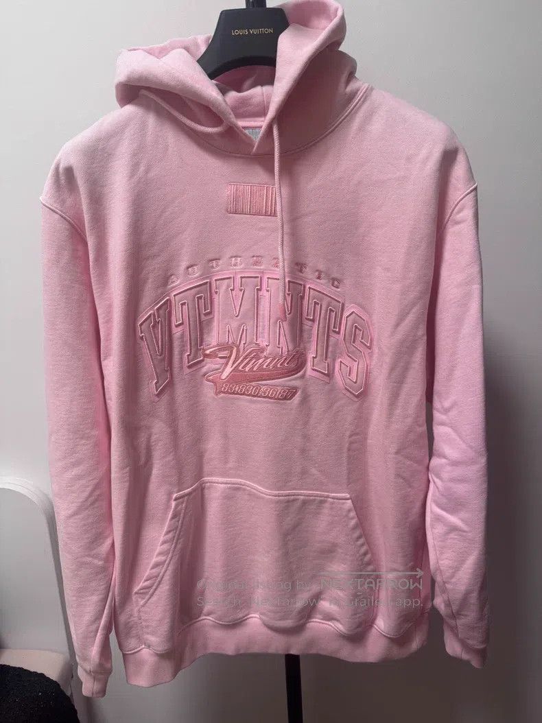 Vetements VETEMENTS Pink Sweatshirt Size US M / EU 48-50 / 2 - 1 Thumbnail