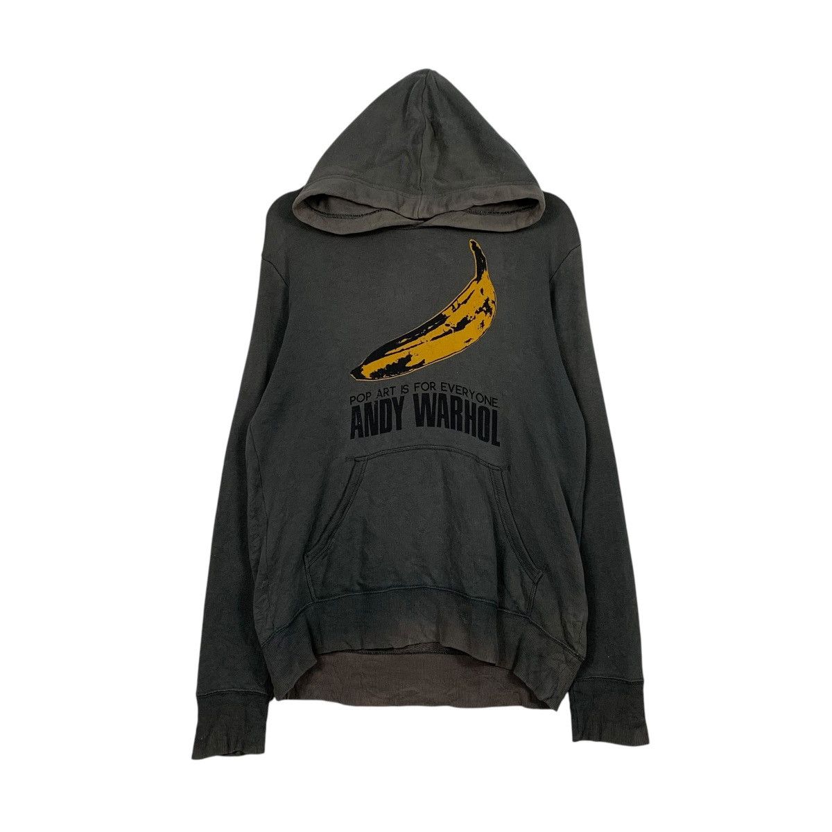 Andy Warhol × Uniqlo Uniqlo Andy Warhol Big Logo Pullover Hoodie Size US M / EU 48-50 / 2 - 1 Thumbnail
