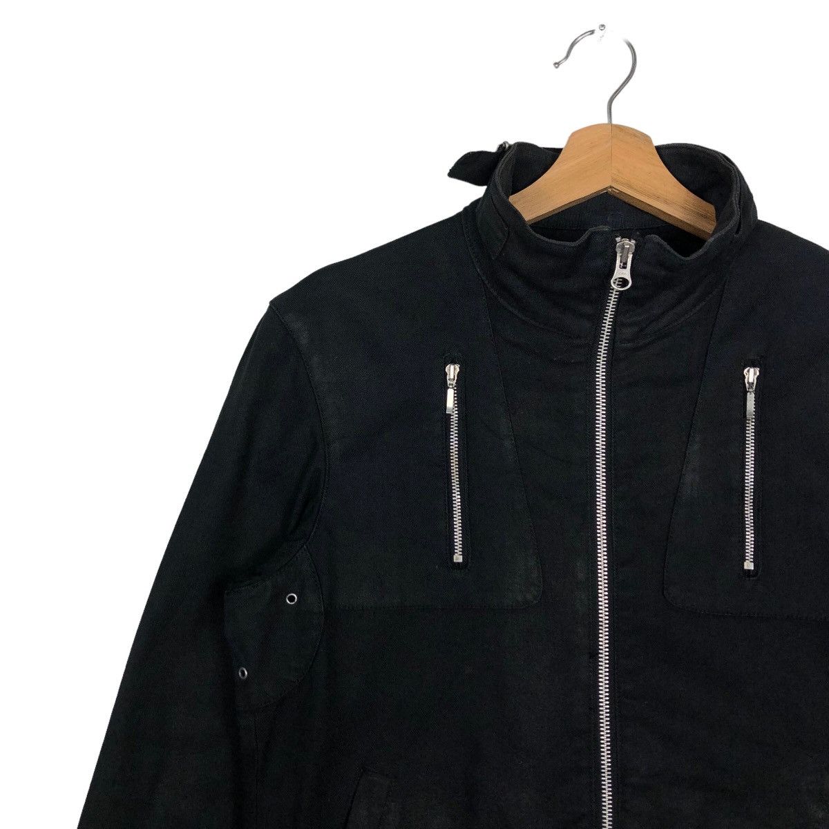 Japanese Brand 🔥90’s Iconic Black Wool Bomber Jacket And A Issey Miyake Size US S / EU 44-46 / 1 - 6 Thumbnail