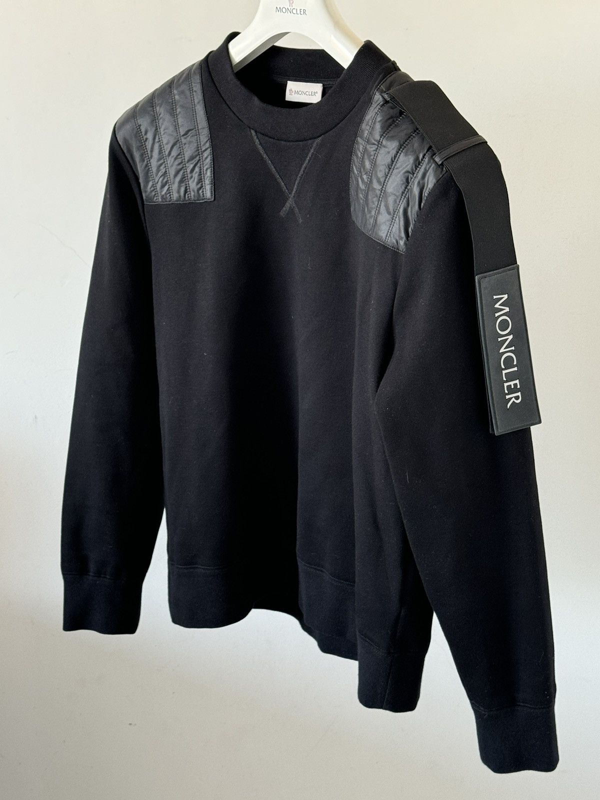 Craig Green × Moncler × Moncler Genius Moncler Genius Craig Green Nylon-Panelled Cotton Jersey Size US L / EU 52-54 / 3 - 2 Thumbnail
