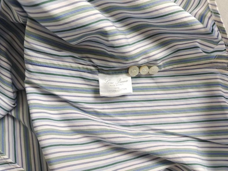 Loro Piana LORO PIANA size38 shirts Size US M / EU 48-50 / 2 - 5 Thumbnail