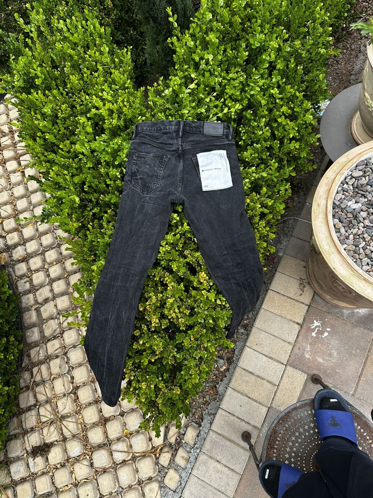 Purple Brand Black skinny purple brand jeans Size US 29 - 1 Thumbnail