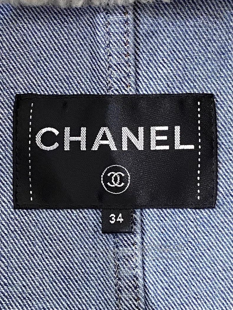 Chanel Chanel Denim jacket Size XXS / US 00 / IT 34 - 7 Thumbnail