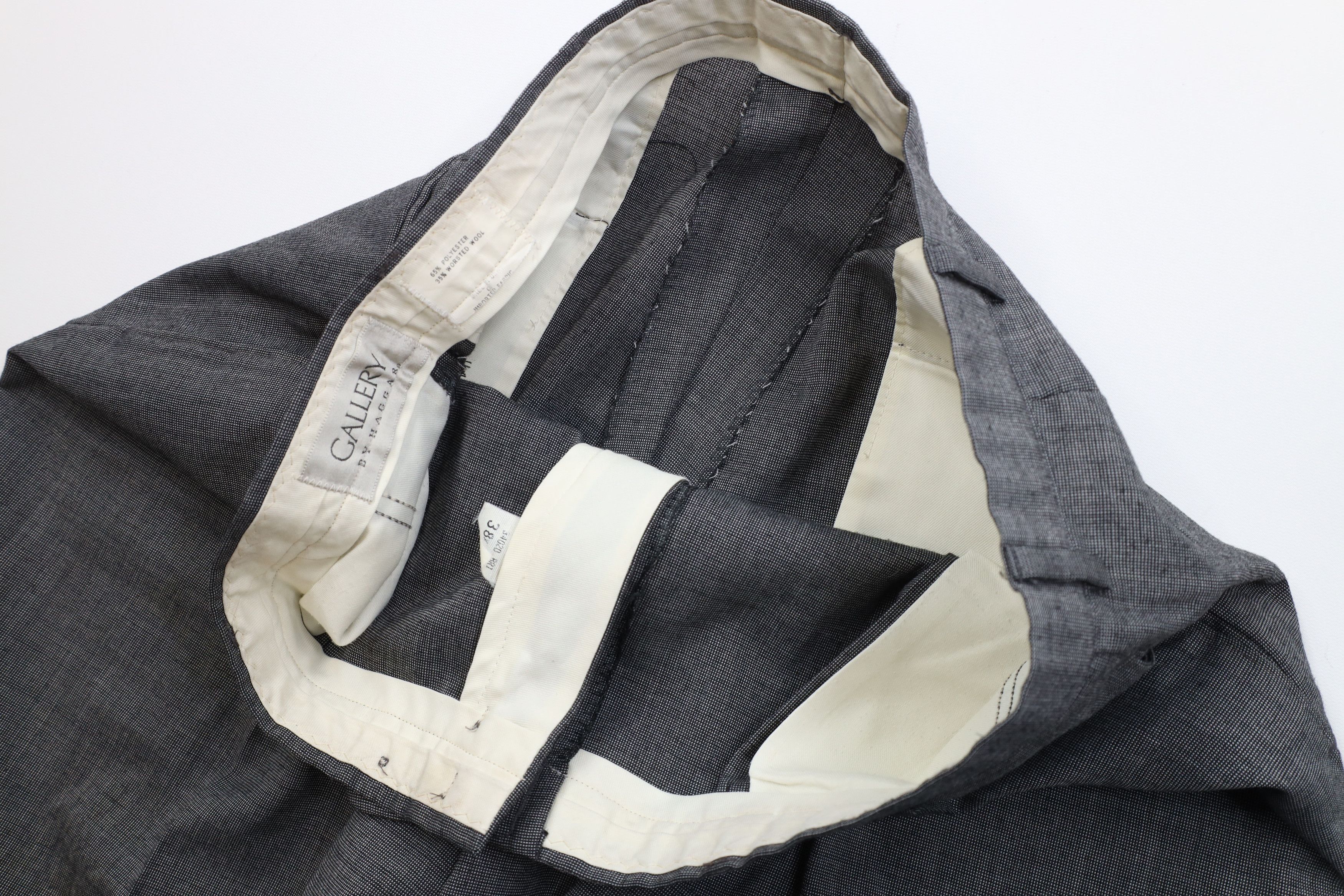 Vintage Vintage 90s Streetwear Wool Blend Wide Leg Chino Pants USA Size US 38 / EU 54 - 9 Thumbnail