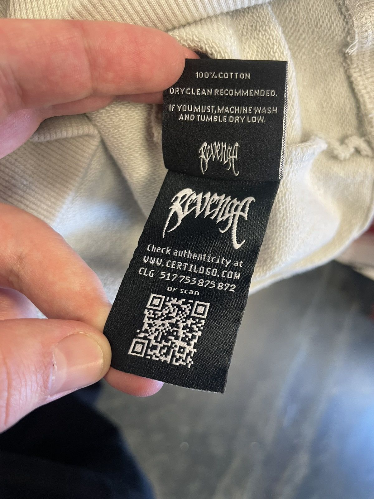Revenge Revenge Hoodie Size US L / EU 52-54 / 3 - 6 Thumbnail