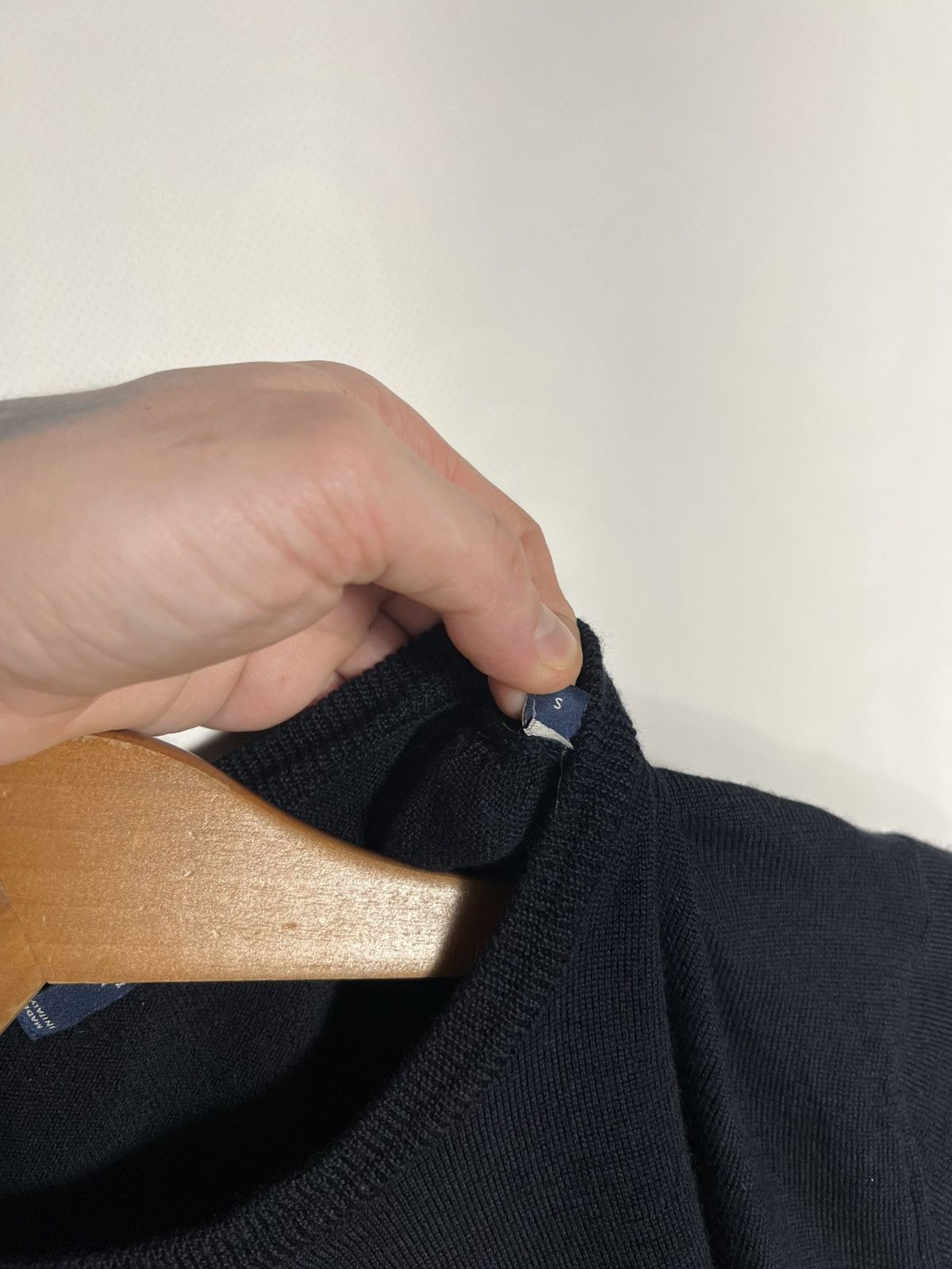 Boggi Boggi Milano Virgin Wool Sweater Jumper Pullover Size US S / EU 44-46 / 1 - 8 Thumbnail