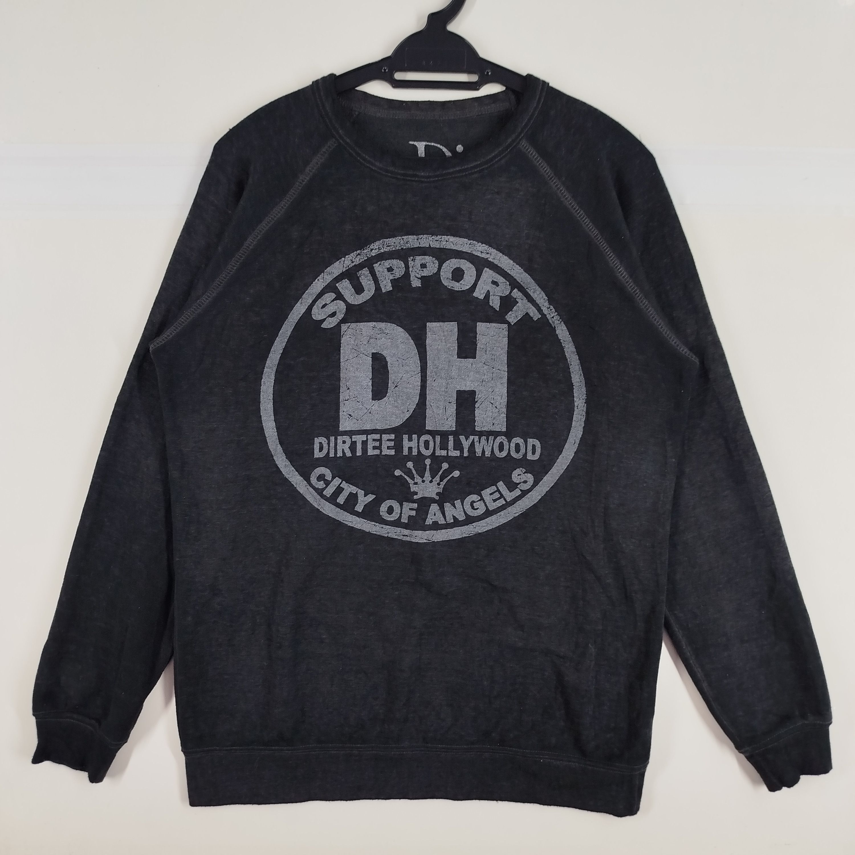 Dirtee Hollywood City Of Angels Big Logo Rayon Material