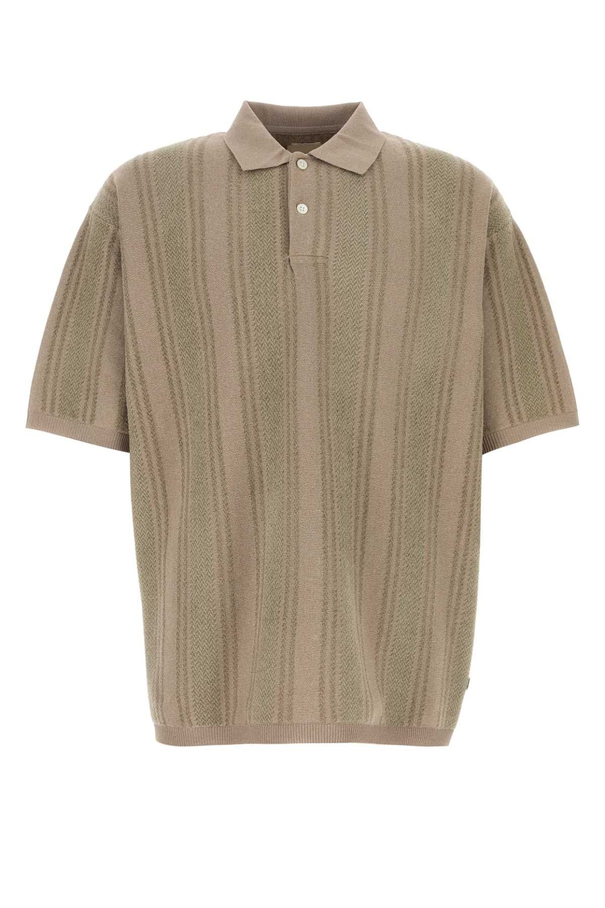 Nanamica Embroidered Knit Polo Shirt Size US L / EU 52-54 / 3 - 1 Thumbnail
