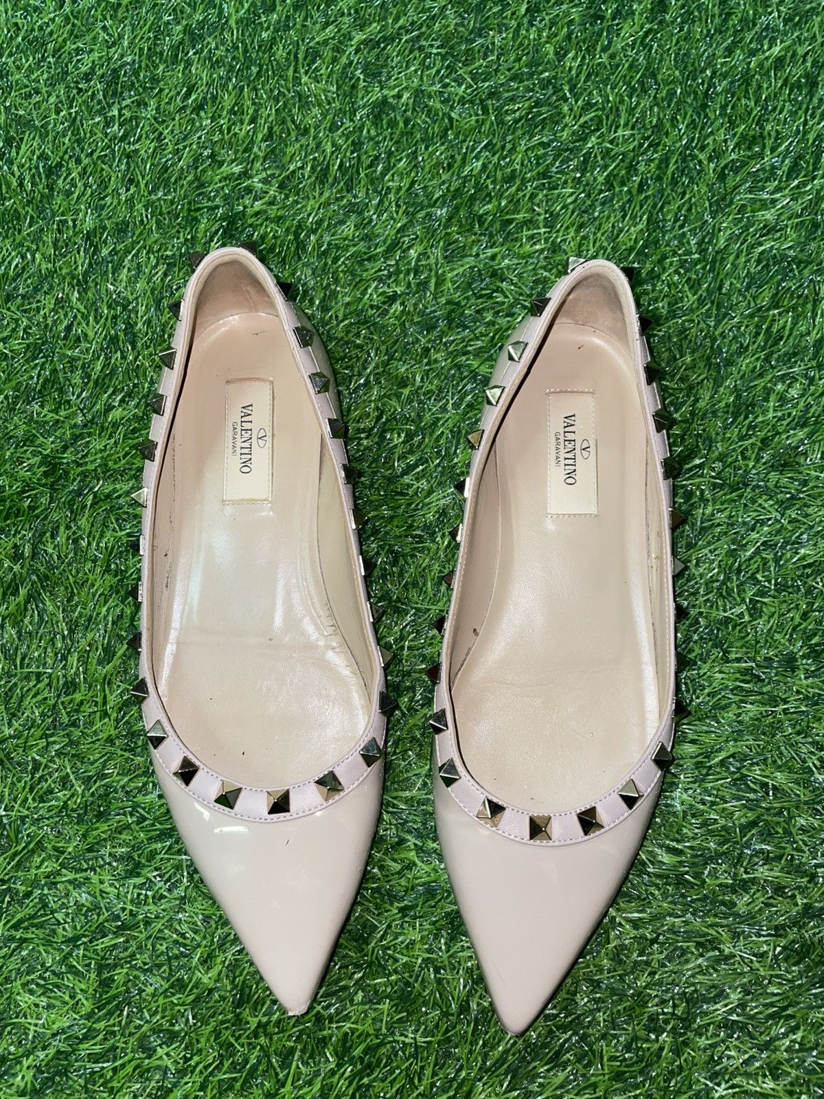 Valentino Valentino Garavani Women shoes Balerina flats 37/6.5 Ivory Size US 6.5 / IT 36.5 - 2 Thumbnail