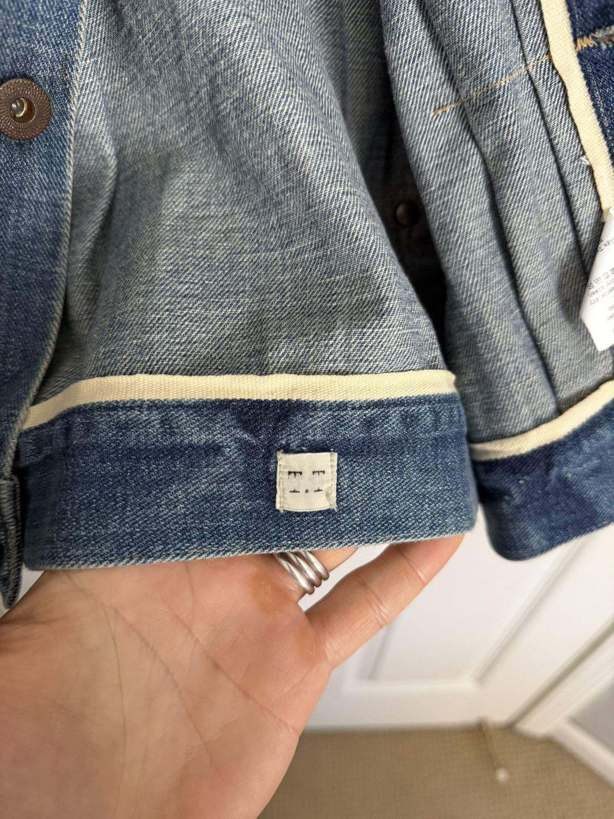 Taiga Takahashi Taiga Takahashi Lot 703 Type 1 Denim Jacket, Size 40 Size US M / EU 48-50 / 2 - 4 Thumbnail