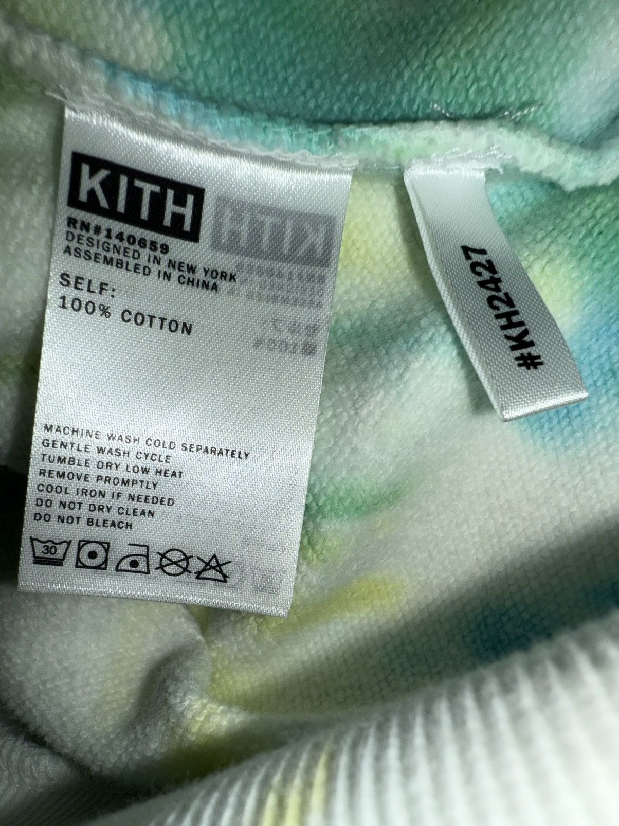 Kith Kith Tie Dye Hoodie - Brand New w/ Bag & Tags! - Men’s Large Size US L / EU 52-54 / 3 - 12 Thumbnail