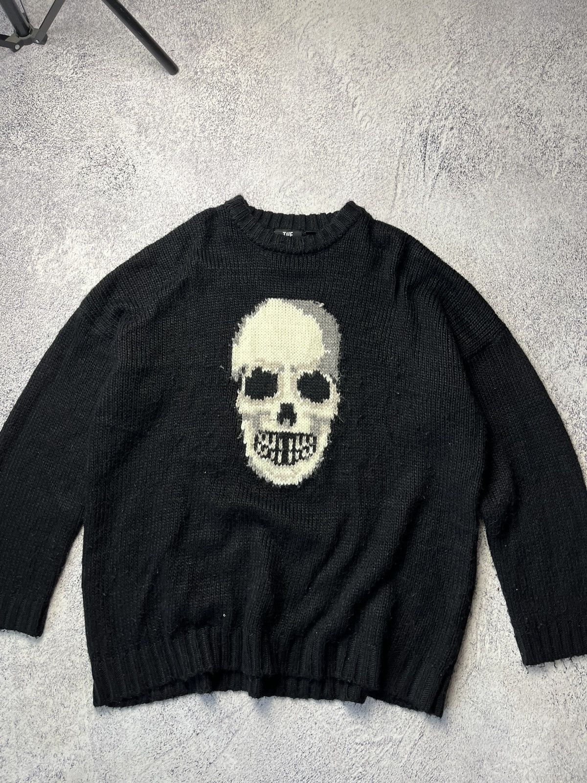The Ragged Priest Y2K The Ragged Priest Skeleton Hype Sweater Knitted 90s Size US L / EU 52-54 / 3 - 4 Thumbnail