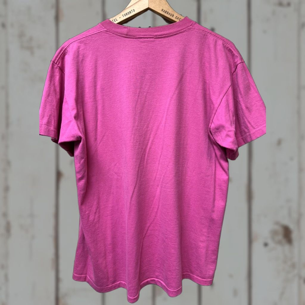 Pinko VINTAGE Garfield Sailboat Cape Cod Pink T-shirt L Unisex Adults Crew Neck Size US L / EU 52-54 / 3 - 1 Thumbnail